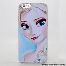 Princess series transparent clear phone Case for Apple iPhone 7 6 6s Plus SE 4s 5 5s 5c