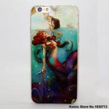 Princess series transparent clear phone Case for Apple iPhone 7 6 6s Plus SE 4s 5 5s 5c