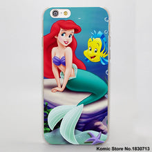 Princess series transparent clear phone Case for Apple iPhone 7 6 6s Plus SE 4s 5 5s 5c