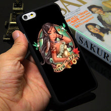 Ariel The Little Mermaid Princess Fashion Phone Case for iPhone 7 4 4s 5 5s SE 5c 6 6s plus plastic cover