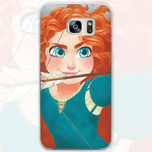 Princess Transparent Phone Case Cover for Samsung Galaxy S3 S4 S5 S6 S7 S8 Edge Plus