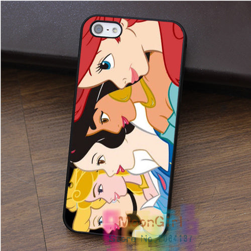 5 Princesses for iphone 4 4s 5 5s 5c SE 6 6s 6 plus 6s plus 7 7 plus