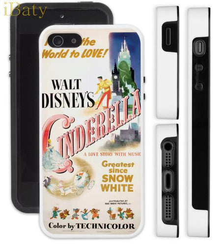 Vintage Princess Movie Case for Apple iPhone 4 4s 5 5s 5c 6 6s