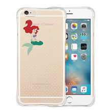 New Fashion Pattern Snow White Mermaid Princess Phone Case Cover Shockproof Case for iPhone 5 5s SE 6 6s 6plus 6s plus Phone Bag