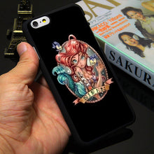 Ariel Princess Silly Face Phone Case Cover for iPhone 7 4 4s 5s 5 SE 5c 6 6s plus