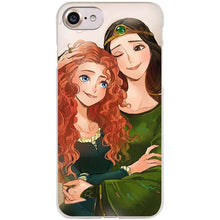 Princess Alice Ariel Clear Cell Phone Case Cover for Iphone 4 4s 5 5s SE 5c 6 6s 7 Plus