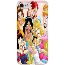 Princess Alice Ariel Clear Cell Phone Case Cover for Iphone 4 4s 5 5s SE 5c 6 6s 7 Plus