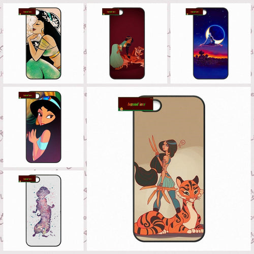 Jasmine Princess Phone Cases For iPhone 4 4S 5 5S 5C SE 6 6S 7/7 Plus