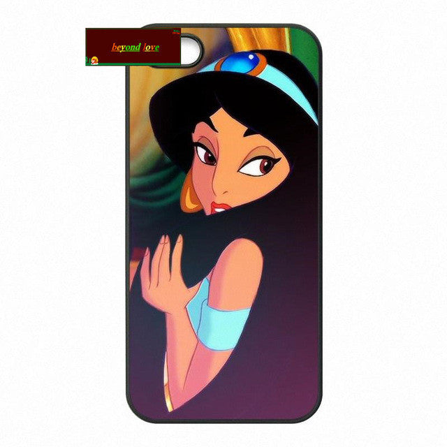 Jasmine Princess Phone Cases For iPhone 4 4S 5 5S 5C SE 6 6S 7/7 Plus