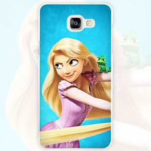 Tangled Princess Hard White Coque Shell Case Cover Phone Cases for Samsung Galaxy A3 A5 A7 2016 2017 A8 A9