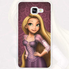 Tangled Princess Hard White Coque Shell Case Cover Phone Cases for Samsung Galaxy A3 A5 A7 2016 2017 A8 A9