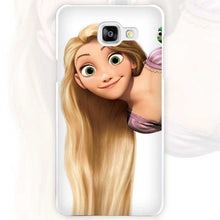 Tangled Princess Hard White Coque Shell Case Cover Phone Cases for Samsung Galaxy A3 A5 A7 2016 2017 A8 A9