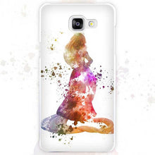 Tangled Princess Hard White Coque Shell Case Cover Phone Cases for Samsung Galaxy A3 A5 A7 2016 2017 A8 A9