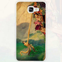 Tangled Princess Hard White Coque Shell Case Cover Phone Cases for Samsung Galaxy A3 A5 A7 2016 2017 A8 A9