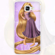 Tangled Princess Hard White Coque Shell Case Cover Phone Cases for Samsung Galaxy A3 A5 A7 2016 2017 A8 A9
