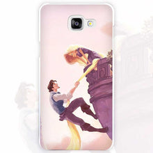 Tangled Princess Hard White Coque Shell Case Cover Phone Cases for Samsung Galaxy A3 A5 A7 2016 2017 A8 A9