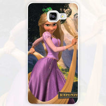 Tangled Princess Hard White Coque Shell Case Cover Phone Cases for Samsung Galaxy A3 A5 A7 2016 2017 A8 A9