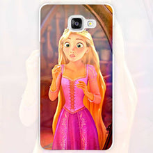 Tangled Princess Hard White Coque Shell Case Cover Phone Cases for Samsung Galaxy A3 A5 A7 2016 2017 A8 A9