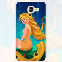 Tangled Princess Hard White Coque Shell Case Cover Phone Cases for Samsung Galaxy A3 A5 A7 2016 2017 A8 A9