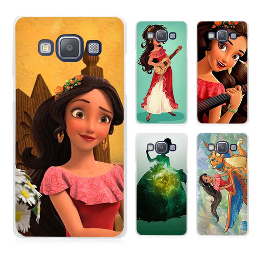 Princess Elena Clear Cell Phone Case for Galaxy A3 A5 A7 A8 A9
