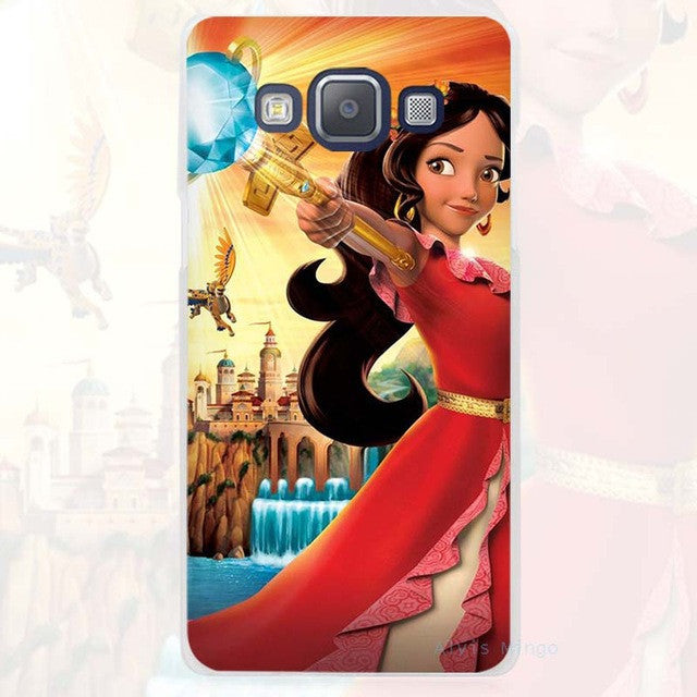 Princess Elena Clear Cell Phone Case for Galaxy A3 A5 A7 A8 A9