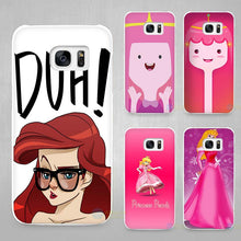 Princess Hard Shell Case Cover Phone Cases for Samsung S4 S5 S6 S7 Edge Plus