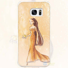 Princess Hard Shell Case Cover Phone Cases for Samsung S4 S5 S6 S7 Edge Plus