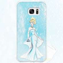 Princess Hard Shell Case Cover Phone Cases for Samsung S4 S5 S6 S7 Edge Plus