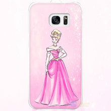 Princess Hard Shell Case Cover Phone Cases for Samsung S4 S5 S6 S7 Edge Plus