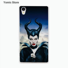 Maleficent Sleeping Beauty princess skin hard White phone case cover for Sony Xperia z5 z4 z3 z2 z1 M5 M4 Aqua XA