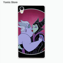 Maleficent Sleeping Beauty princess skin hard White phone case cover for Sony Xperia z5 z4 z3 z2 z1 M5 M4 Aqua XA