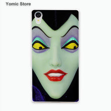 Maleficent Sleeping Beauty princess skin hard White phone case cover for Sony Xperia z5 z4 z3 z2 z1 M5 M4 Aqua XA