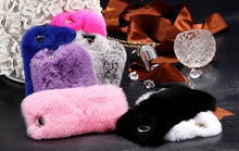 Rabbit Fur Hair Case For Apple iPhone 5 5S SE 6 6S 7 For iPhone 6 6S Plus 7 Plus
