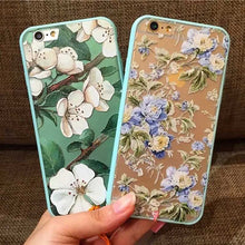 Floral 3D phone case For Apple iPhone6 6S
