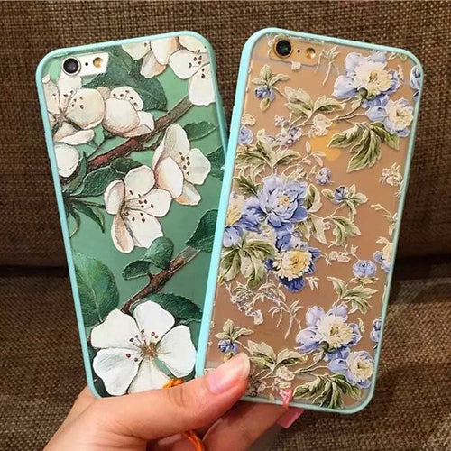 Floral 3D phone case For Apple iPhone6 6S
