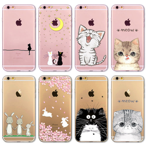 Cute Animals iPhone Covers Cases For iPhone 6/6S