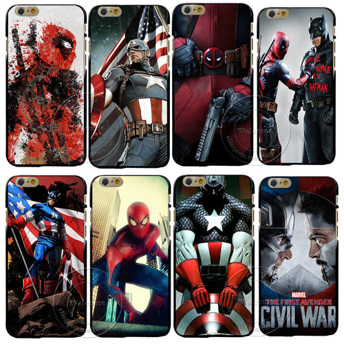 Deadpool For iPhone 4/4S 5/5S/SE/5C 6/6S 6/6s Plus 7/7 Plus