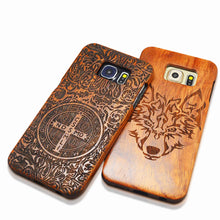 Natural Wood Embossed Case For iPhone 5 5s SE 6 6s Plus
