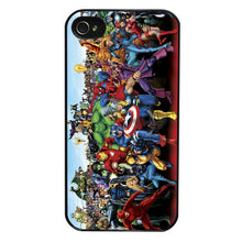 Marvel All Character Hard Cover Case for iphone 4/4s 5/5s 5c 6/6s 6plus/6s plus