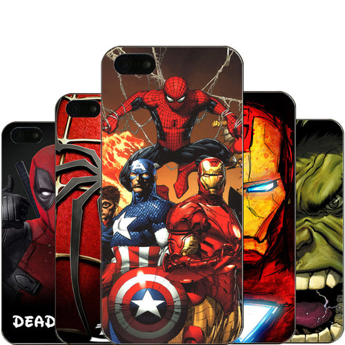 Marvel Phone Cases Novelty iPhone Case Cover for iPhone 5/5s