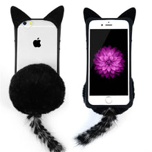 Cute 3D iPhone Case Fluffy Cat iPhone 6 6S Plus l