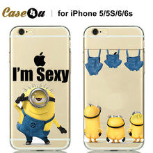 Minion Cover For iphone 5/5s 6/6s 7