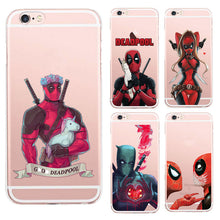 Deadpool Back Case For iPhone 6/6S 6/6sPlus 7/7Plus