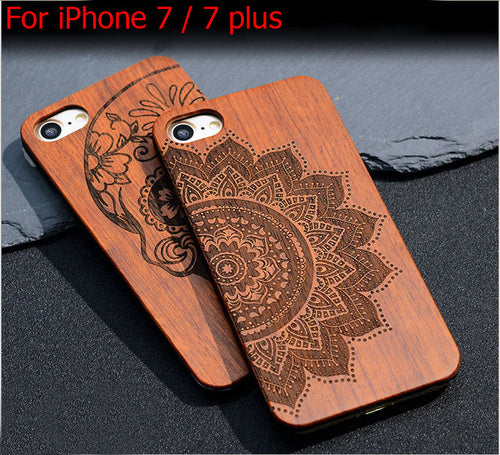 Handmade Wood Case for iPhone 7 / 7 plus